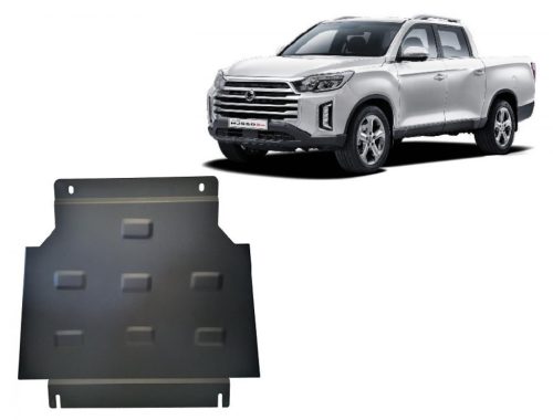 Ssangyong Musso Grand 2018-2025 SCUT Acél sebességváltó védőlemez