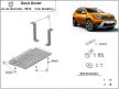 Dacia Duster 4x4 2014-2024 SCUT Acél differenciál védőlemez
