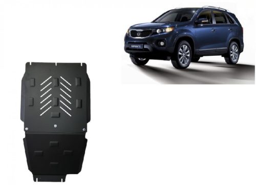 Kia Sorento 2006-2010 SCUT Acél sebességváltó és differenciálmű védőlemez