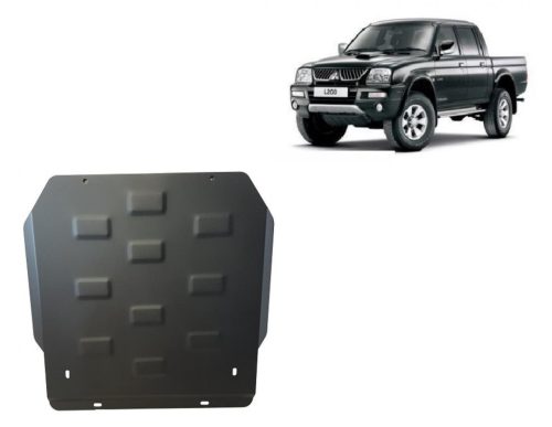 Mitsubishi L200 1998-2007 SCUT Acél sebességváltó és differenciálmű védőlemez