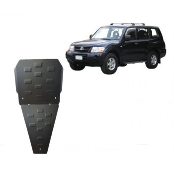   Mitsubishi Pajero Sport 1 1998-2007 SCUT Acél sebességváltó és differenciálmű védőlemez