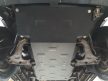 Mitsubishi Pajero Sport 1 1998-2007 SCUT Acél sebességváltó és differenciálmű védőlemez