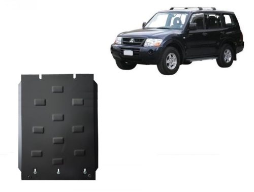 Mitsubishi Pajero 3 (V60, V70) 1999-2007 SCUT Acél sebességváltó védőlemez
