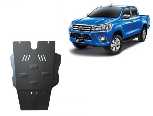 Toyota Hilux Revo 2016-2025 SCUT Acél sebességváltó és részecskeszűrő védőlemez