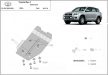 Toyota RAV4 2006-2013 SCUT Acél differenciál védőlemez