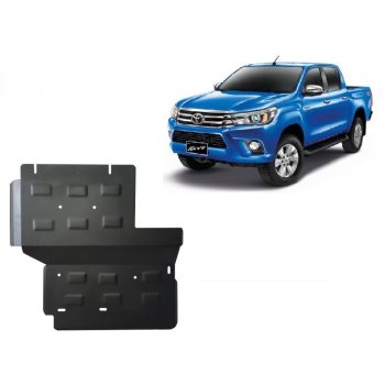   Toyota Hilux Revo 2016-2021 SCUT Acél differenciál védőlemez