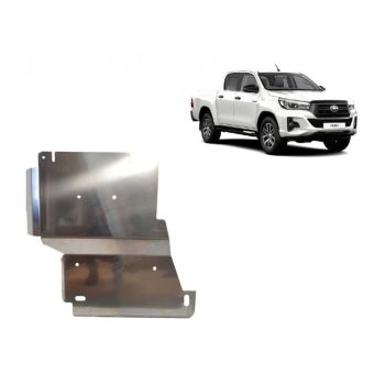   Toyota Hilux Invincible 2021-2025 SCUT Alumínium differenciál védőlemez
