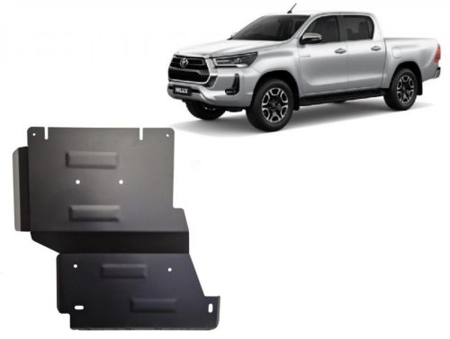 Toyota Hilux Invincible 2021-2025 SCUT Acél differenciál védőlemez