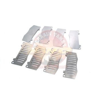   Terrain Tamer Féknyereg fékbetét rezgéscsillapító lemez készlet első DB1482TT betéthez Toyota Landcruiser GRJ KDJ LZJ RZJ 120 2002->