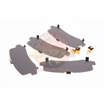   Terrain Tamer Féknyereg fékbetét rezgéscsillapító lemez készlet hátsó DB1200TT betéthez Toyota FJ Cruiser GSJ 15 2007-> Landcruiser FZJ 76 HZJ 71 76 FZJ HDJ HZJ VDJ 78 79 VDJ 76 GRJ KDJ KZJ RZJ 120 RZJ VZJ 95 1996->