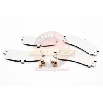   Terrain Tamer Féknyereg fékbetét rezgéscsillapító lemez készlet hátsó DB1200TT betéthez Toyota Landcruiser GDJ GRJ KDJ 150 2009->