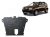 Dacia Duster 2010-2017 SCUT Acél motorvédő lemez