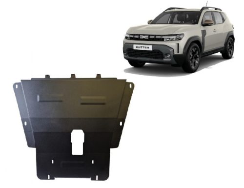 Dacia Duster - 4x2 + 4x4 2024-2025 SCUT Acél motorvédő lemez