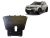 Dacia Duster - 4x2 + 4x4 2024-2025 SCUT Acél motorvédő lemez