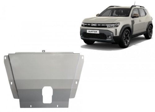 Dacia Duster - 4x2 +4x4 2024-2025 SCUT Alumínium motorvédő lemez