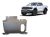 Ford Ranger Raptor 2023-2025 SCUT Alumínium motor és első differenciál védőlemez