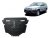 Honda CR-V 2002-2007 SCUT Acél motorvédő lemez