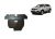 Kia Sorento 2010-2012 SCUT Acél motorvédő lemez
