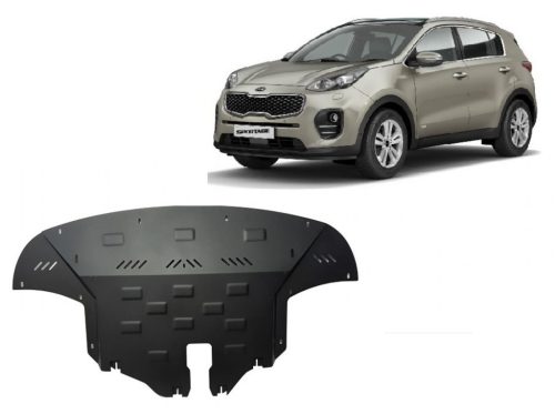 Kia Sportage 2015-2019 SCUT Acél motorvédő lemez