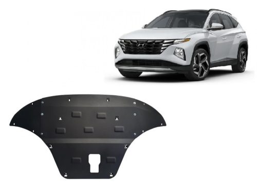 Hyundai Tucson 2021-2025 SCUT Acél motorvédő lemez