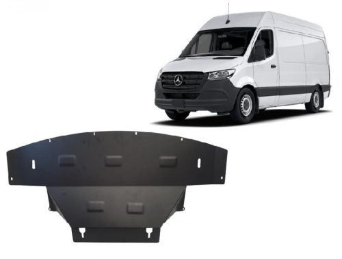 Mercedes Sprinter 4x4 2018-2023 SCUT Acél motorvédő lemez