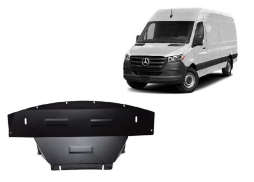 Mercedes Sprinter 4x4 2024-2025 SCUT Acél motorvédő lemez