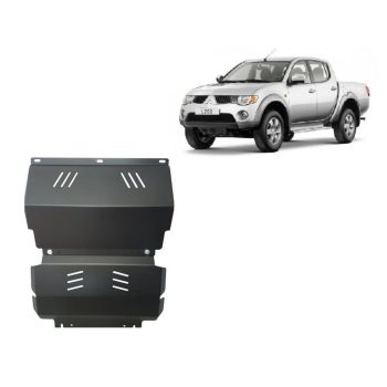   Mitsubishi L200 2005-2015 SCUT Acél motor és hűtővédő lemez