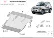 Mitsubishi Pajero Pinin 1997-2007 SCUT Acél motorvédő lemez