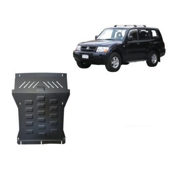   Mitsubishi Pajero 3 (V60, V70) Vers 2.0 1999-2007 SCUT Acél motor és hűtővédő lemez