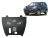 Nissan X-Trail T31 2007-2013 SCUT Acél motorvédő lemez