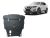 Nissan X-Trail T32 2014-2022 SCUT Acél motorvédő lemez