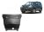 Nissan X-Trail T31 - Modell 2 2007-2013 SCUT Acél motorvédő lemez