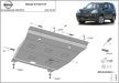 Nissan X-Trail T31 - Modell 2 2007-2013 SCUT Acél motorvédő lemez