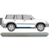   Küszöb javító lemez 155cm 3 és 5 ajtós modellhez  mindkét oldalra Nissan Patrol 1998-2009