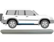 Küszöb javító lemez 155cm 3 és 5 ajtós modellhez  mindkét oldalra Nissan Patrol 1998-2009
