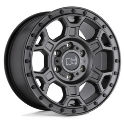 Alumínium felni 17x8 ET45 5x160 Matte Gunmetal W/ Black Bolts Midhill Black Rhino