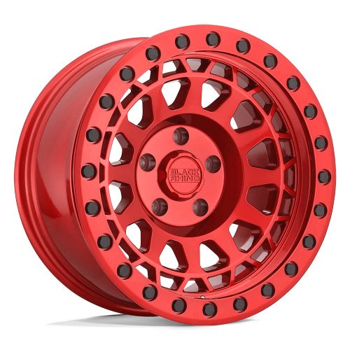 Alumínium felni 17x9 ET0 6x139,7 Candy RED W/ Black Bolts Primm Black Rhino