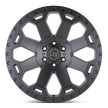 Alumínium felni 17x9 ET-12 5x127 Matte Gunmetal Warlord Black Rhino