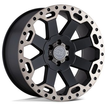   Alumínium felni 17x9 ET-12 5x127 Matte Black W/ Machined Dark Tint Warlord Black Rhino