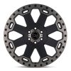   Alumínium felni 17x9 ET-12 5x127 Matte Black W/ Machined Dark Tint Warlord Black Rhino