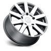   Alumínium felni 18x8 ET48 5x130 Gloss Gunmetal W/ Mirror-cut Face Journey Black Rhino