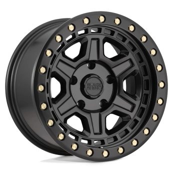   Alumínium felni 18x9.5 ET12 6x139,7 Matte Black W/ Brass Bolts Reno Black Rhino