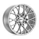 Alumínium felni 19x8.5 ET35 5x120 Sebring Silver W/ Mirror CUT Face TSW