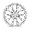 Alumínium felni 19x8.5 ET40 5x114.3 Sebring Silver W/ Mirror CUT Face TSW