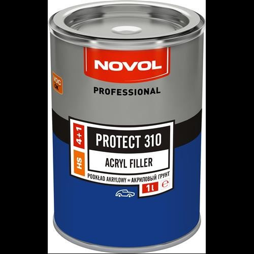 Novol 310 P3 (H5520 4:1) töltőalapozó - szürke 1l (6)