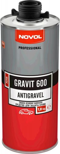 Novol 600 P1 GRAVIT fehér 1,8 kg alvázvédő - (8)