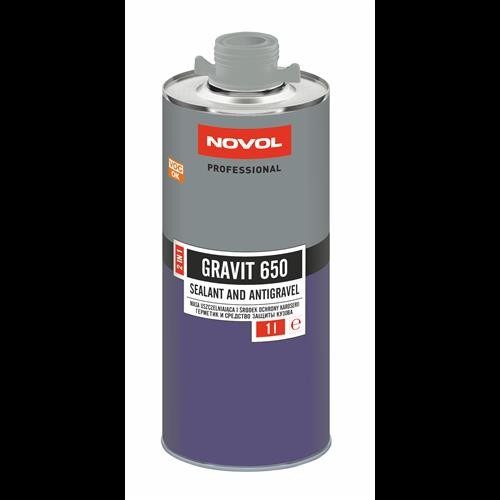 Novol 650 GRAVIT 2in1 tömítő, alvázvédő - szürke 1l (12)