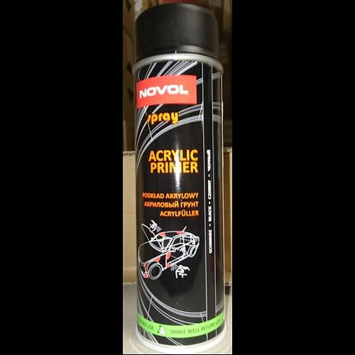 Novol ACRYLIC PRIMER P5 alapozó spray - fekete 500ml (6)