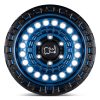   Alumínium felni 20x9.5 ET12 8x165.1 Cobalt Blue W/ Black Ring Sentinel Black Rhino
