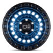 Alumínium felni 20x9.5 ET12 8x165.1 Cobalt Blue W/ Black Ring Sentinel Black Rhino
